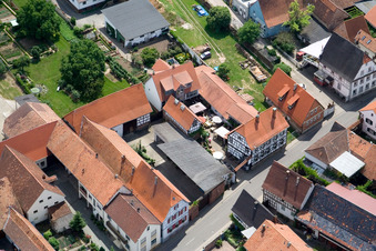 Main Street x Grasweg in Winden in the state Rhineland-Palatinate, Germany