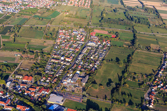 Mayor-Oberhettinger-Straße in Deidesheim in the state Rhineland-Palatinate, Germany