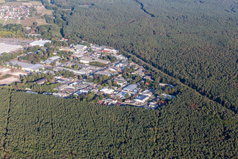 Industrial Area South in Haßloch in the state Rhineland-Palatinate, Germany