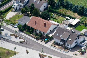 Bahnhofstr in Winden in the state Rhineland-Palatinate, Germany out of the air