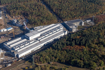 Parking garage SEW-EURODRIVE GmbH & Co KG in the district Graben in Graben-Neudorf in the state Baden-Wuerttemberg, Germany