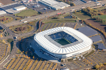 WIRSOL Arena FC Hoffenheim in the district Steinsfurt in Sinsheim in the state Baden-Wuerttemberg, Germany