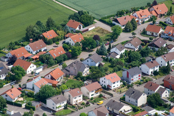 Klingbachstr in Steinweiler in the state Rhineland-Palatinate, Germany