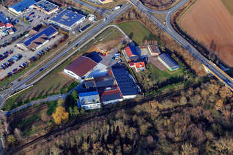 Knöll & Vogel Winery in Bad Bergzabern in the state Rhineland-Palatinate, Germany