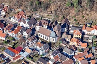 Catholic Church of St. Stephen in Gleisweiler in the state Rhineland-Palatinate, Germany