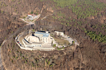 Castle of Hambacher Schloss in Neustadt an der Weinstrasse in the state Rhineland-Palatinate, Germany