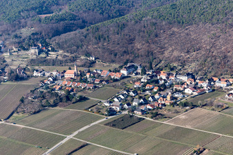 Cemetery in the district Haardt in Neustadt an der Weinstraße in the state Rhineland-Palatinate, Germany