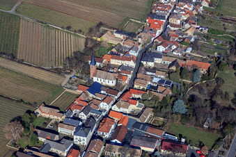 Church of St. Margaret in Forst an der Weinstraße in the state Rhineland-Palatinate, Germany
