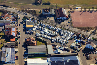 Obek caravan dealer and Ahorn Rent Speyer in Otterstadt in the state Rhineland-Palatinate, Germany