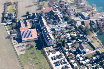 Oblique view of Lindner Hotel & Spa Binshof in Speyer in the state Rhineland-Palatinate, Germany