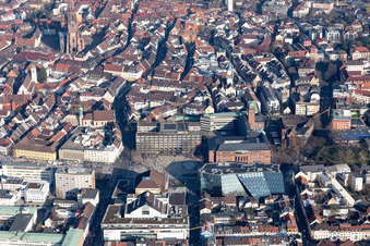 University in the district Altstadt in Freiburg im Breisgau in the state Baden-Wuerttemberg, Germany