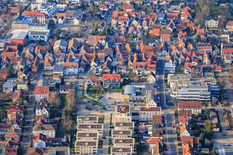 In the city center and VG administration in Kandel in the state Rhineland-Palatinate, Germany