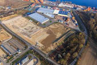 Development of Tyco's new site in Wörth am Rhein in the state Rhineland-Palatinate, Germany