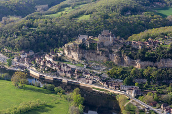 Château de Beynac in Beynac-et-Cazenac in the state Dordogne, France