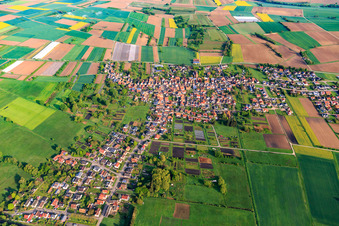 From the south in Kapsweyer in the state Rhineland-Palatinate, Germany