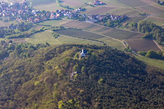 St. Anna Chapel on Teufelsberg in Burrweiler in the state Rhineland-Palatinate, Germany