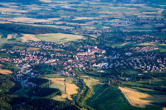 From the north in Engen in the state Baden-Wuerttemberg, Germany