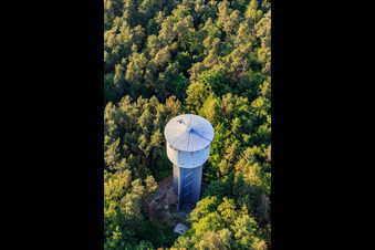 Water tower in Berg in the state Rhineland-Palatinate, Germany