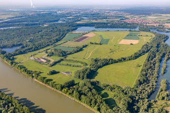 Koller Island in Brühl in the state Baden-Wuerttemberg, Germany