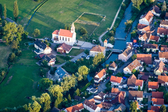 St. Bartholomew's Church in the district Beuren an der Aach in Singen in the state Baden-Wuerttemberg, Germany