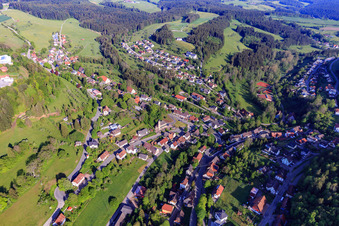 Peterzeller Street in the district Betzweiler in Loßburg in the state Baden-Wuerttemberg, Germany