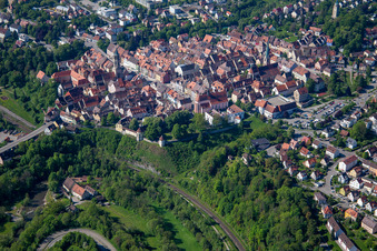Old Town in Rottweil in the state Baden-Wuerttemberg, Germany