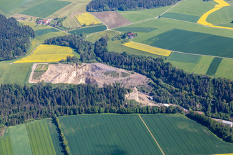 Quarry in Epfendorf in the state Baden-Wuerttemberg, Germany