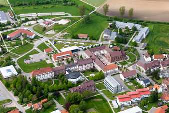 Aerial photograpy of St. Francis Foundation Heiligenbronn in the district Heiligenbronn in Schramberg in the state Baden-Wuerttemberg, Germany