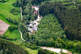 Alpine and Water Lily Garden in Balingen in the state Baden-Wuerttemberg, Germany
