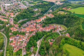 Obertorstr in Haigerloch in the state Baden-Wuerttemberg, Germany