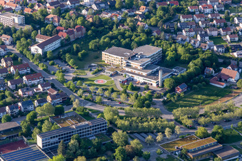 Hospital grounds of the Clinic in Herrenberg in the state Baden-Wurttemberg, Germany