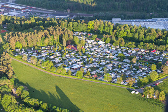 Camping Schüttehof Horb in Horb am Neckar in the state Baden-Wuerttemberg, Germany