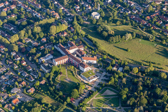 Hospital grounds of the Clinic Ortenau Klinikum Offenburg-Kehl Standort St. Josefsklinik in Offenburg in the state Baden-Wurttemberg, Germany