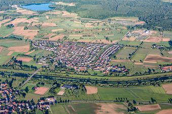 Town on the banks of the river of the Kinzig river in Offenburg in the state Baden-Wurttemberg, Germany