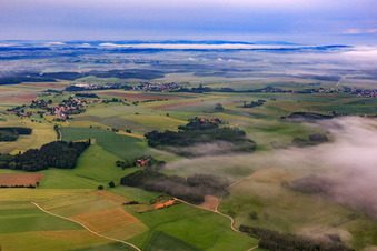 Gröbelmeierhof from the northwest in the district Bietingen in Sauldorf in the state Baden-Wuerttemberg, Germany