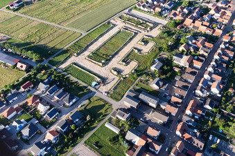 New development area development in Hatzenbühl in the state Rhineland-Palatinate, Germany