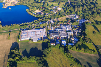 Coca-Cola Europacific Partners Deutschland GmbH, Location Karlsruhe in the district Neureut in Karlsruhe in the state Baden-Wuerttemberg, Germany