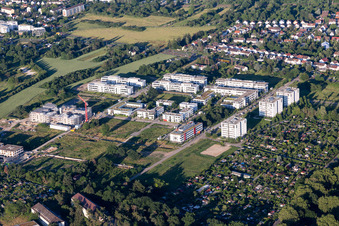 Technology Park in the district Rintheim in Karlsruhe in the state Baden-Wuerttemberg, Germany