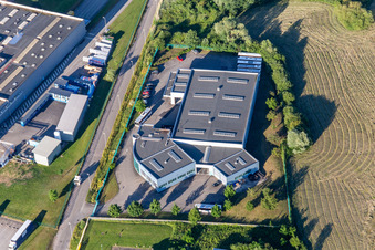 Depot of the Municipal Transport Company in Niedermodern in Grand Est, France
