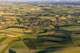 Siegen in the state Bas-Rhin, France out of the air