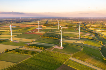 WKA in Freckenfeld in the state Rhineland-Palatinate, Germany