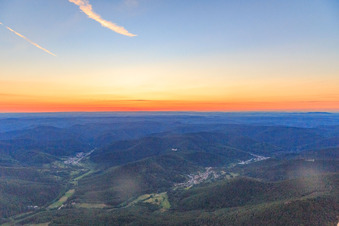 Eußer and Dernbach valleys in Albersweiler in the state Rhineland-Palatinate, Germany