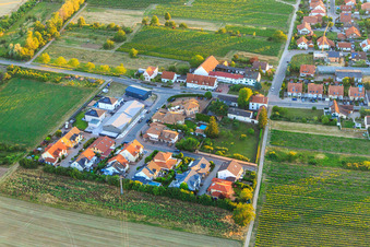 New development area Im kleinen Sand in Meckenheim in the state Rhineland-Palatinate, Germany