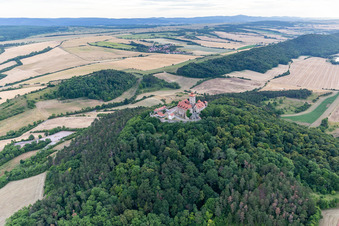 Wachsenburg Castle in the district Holzhausen in Amt Wachsenburg in the state Thuringia, Germany