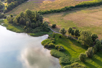 Nudist bathing area at Unteruckersee in Prenzlau in the state Brandenburg, Germany