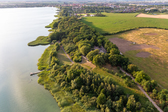 Lakeside restaurant "Am Kap in Prenzlau in the state Brandenburg, Germany