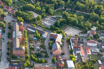 Municipal administration of the Uckermark district in Prenzlau in the state Brandenburg, Germany