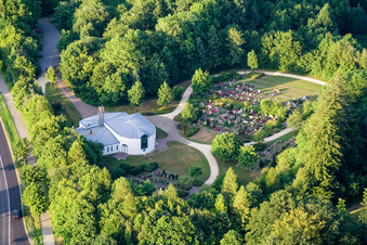 Cemetery in the district Litzelstetten in Konstanz in the state Baden-Wuerttemberg, Germany