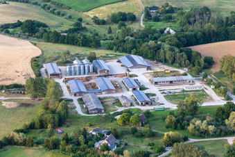 Building and manor house of the farmhouse in Boeckenberg in the state Brandenburg, Germany
