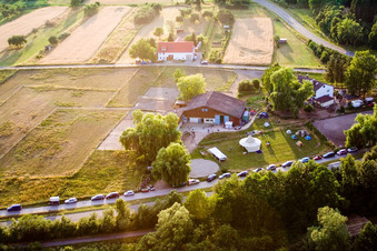 Reithof Trab eV therapeutic riding on Lake Constance in the district Wollmatingen in Konstanz in the state Baden-Wuerttemberg, Germany